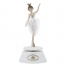 Статуетка "Танцююча балерина", біла, 24 см. (2007-109)