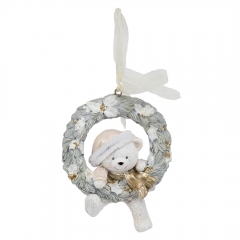 Підвіска "Новорічний Тедді" (2007-103)