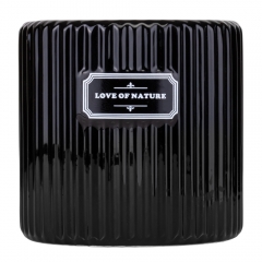 Кашпо "Love of nature", черный (9154-002)