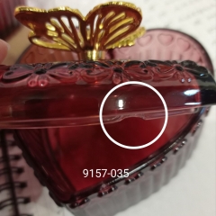 Емкость для хранения "Романтическая душа", бургунди, 8,5 см (00BR-9157-035)