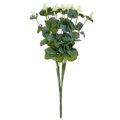 Декоративная веточка, белая (8915-001-1)