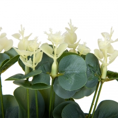 Декоративная веточка, белая (8915-001-1)