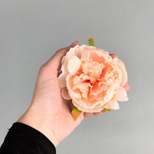 Набір декоративних квітів "Бутон півонії" рожевий (6018-037)