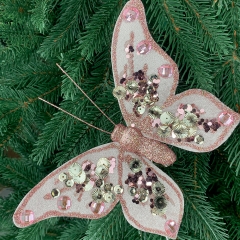 Новогодняя игрушка "Магия бабочки" (6018-016)