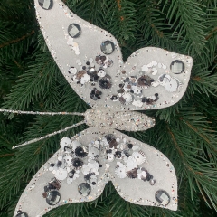 Новогодняя игрушка "Секрет бабочки" (6018-015)