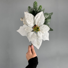 Декоративная ветка  "Зимовий букет" (6018-053)