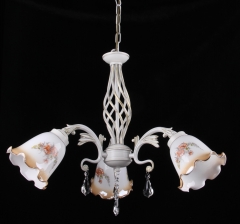 Люстра подвесная с 3 плафонами в форме цветка (ML001/3) (ML001/3)