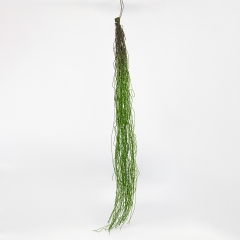 Искусственная свисающая ветка "Тонкие нити", зеленая, 105 см (9271-004)