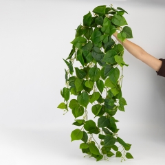 Искусственная свисающая ветка "Лиана", зеленая, 110 см (9271-010)