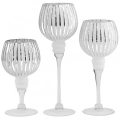 Набор из 3 подсвечников "Искры" (2006-016)