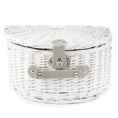 Кошик для пікніка "Релакс" на 2 особи, білий (0503-017)