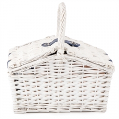 Кошик для пікніка "Затишок" на 4 особи, білий (0503-020)