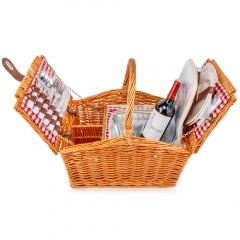 Кошик для пікніка "Рандеву" на 2 особи, коричневий (0503-028)