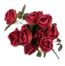 Букет троянд бордовий, 50 см (0124JH)