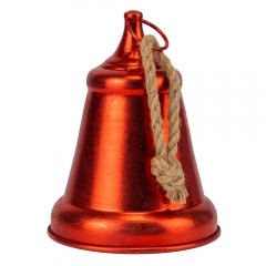 Металлический колокольчик, красный, 28 см (6034-006)