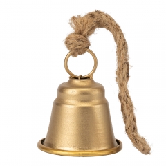 Металлический колокольчик, золотой, 8 см (6034-014)