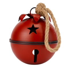 Металлический колокольчик, красный, 17 см (6034-015)