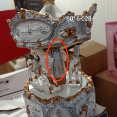 УЦІНКА Новорічна карусель "Казкова карусель" (Відклеєні діякі деталі основи,одна пластинка пошкоджна) (00BR-6016-028)