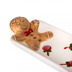 Блюдо "Имбирные пряники", 30*10*4,5 см. (6021-006)