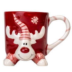 Чашка "Праздничный олень", 350 мл (6021-016)
