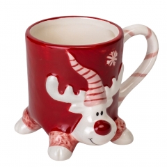 Чашка "Праздничный олень", 350 мл (6021-016)