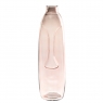 Скляна ваза "Силует", рожева 40 см. (8605-016)
