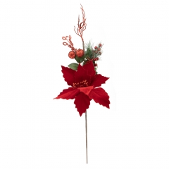 Декоративная ветка "Рождественская звезда" (6018-026)