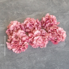 Головка гортензии, лиловая, 16 см (9222-005)