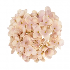 Головка гортензии мелкоцветная, светло-бежевая, 14 см (9222-010)
