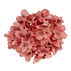 Головка гортензии мелкоцветная, розовая, 14 см (9222-012)