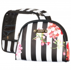 Косметичка набор 2 шт. "Герань" (20*17*8) (011LL)