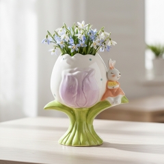 Ваза "Тюльпанчик с кроликом", 9 см (5106-001)