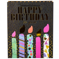 Подарунковий пакет "День Народження", 44 * 31 * 12 см (8930-007)