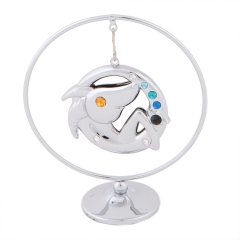 Кольцо "Козерог" (0459-105/GA-SL)