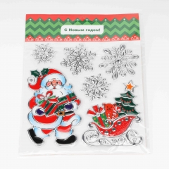 Наклейки "Санта и санки" (8816-014)