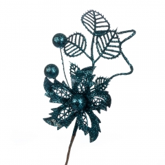 Ветка "Зимняя феерия" синяя (6009-002)