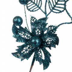 Ветка "Зимняя феерия" синяя (6009-002)