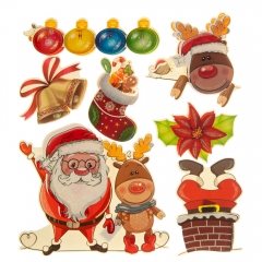 Набор наклеек "Веселый Санта" * случайный выбор дизайна (8817-030)