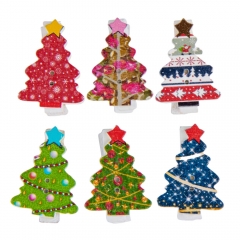 Комплект прищепок "Елки", 6 шт (0467J)