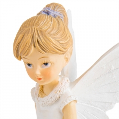 Статуэтка "Ангел с кроликами", 10,5 см (2007-231)