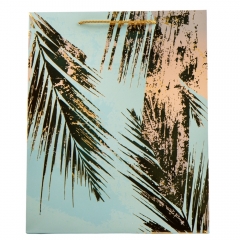 Подарунковий пакет "Золоте листя", 31*42 см (9068-012)