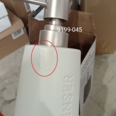 Диспенсер для мыла "Забота", белый, 8*18 см (00BR-9190-045)