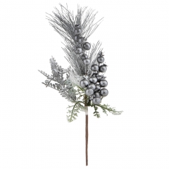Декоративная ветвь "Серебрянная красота" (6019-015)