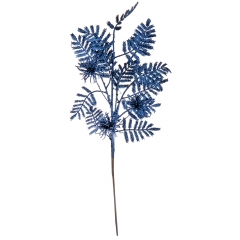 Декоративная ветвь "Синий иней" (6019-016)