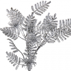 Декоративная ветвь "Серебрянка" (6019-019)