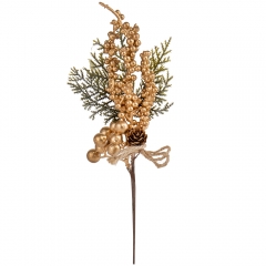 Декоративная ветвь "Золотая красота" (6019-028)