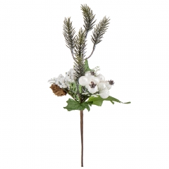 Декоративная ветвь "Белоснежка" (6019-035)