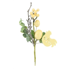 Декоративна гілочка «Великодній півник», 24 см (5004-016)