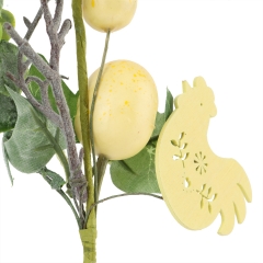 Декоративна гілочка «Великодній півник», 24 см (5004-016)