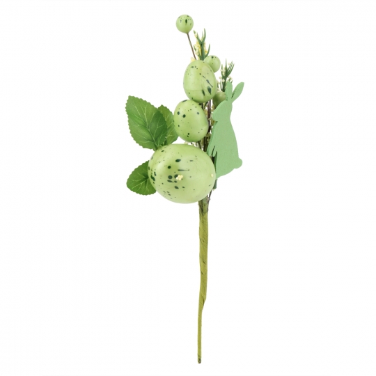 Декоративна гілочка «Зелений гном», 24 см (5004-017)